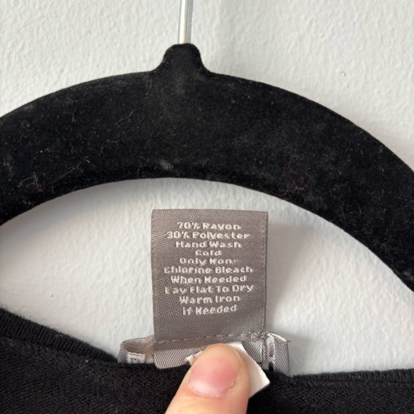 Ann Taylor Black Sweater Dress - Picture 4 of 5